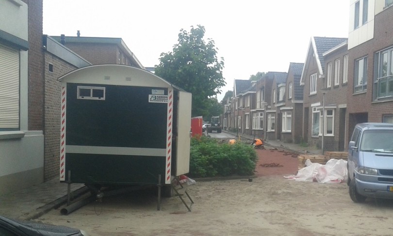 Herstraten en reconstructie Enschede