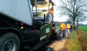 Ecofalt, duurzaam alternatief voor asfalt op Nieuwe Beekweg