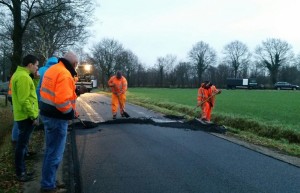 Ecofalt, duurzaam alternatief voor asfalt op Nieuwe Beekweg