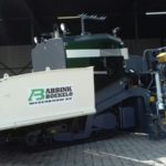 Asfalt afwerk machine fietspad website