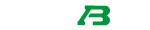 Wit logo met groene AB