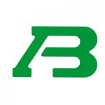 AB symbool in groen
